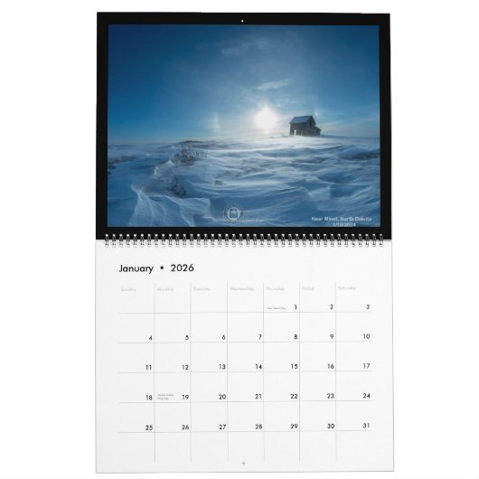 2025 CDSWXC Kalender door Josh Frye (Jan 2026)