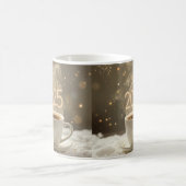 2025 Celebration Coffee Mok – Feestelijke Nieuwjaa (Center)