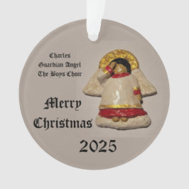 2025 CHARLES MERRY CHRISTMAS GUARDIAN ANGEL ORNAMENT