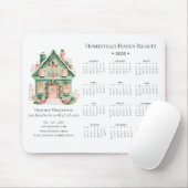 2025 Charmante Vastgoedkalender Muismat (Met muis)