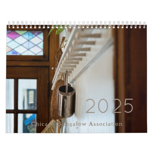 2025 Chicago Bungalow Association Kalender (Hoes)