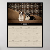 2025 Chihuahua Wandkalender Poster (Voorkant)