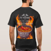 2025 Chili Cook Off Tee Shirt (Achterkant)
