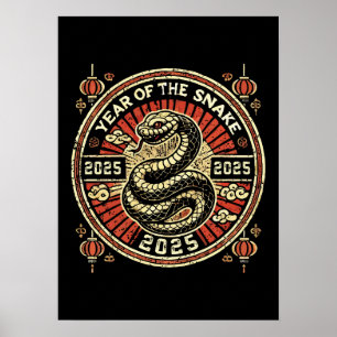 2025, Chinees Nieuwjaar,  Poster