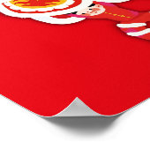 2025 Chinees Nieuwjaar Poster, CNY Decor Poster (Hoek)