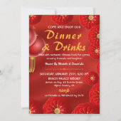 2025 Chinees Nieuwjaarsfeest Kaart (Achterkant)