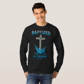 2025 Christelijk doopsel gedoopt in Christ Keepsak T-shirt (Voorkant volledig)
