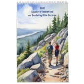 2025 Christelijke Bijbelverzen Inspirerend Kalender (Hoes)