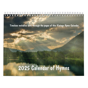 2025 Christelijke  hymne Kalender