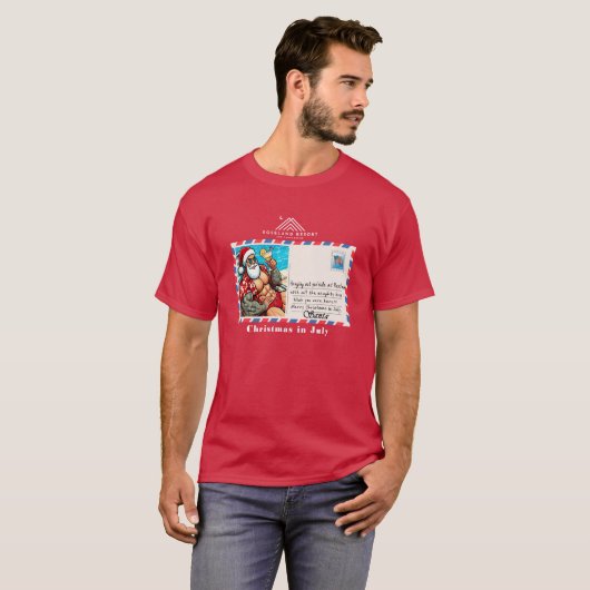 2025 Christmas in July T-Shirt (Voorkant volledig)
