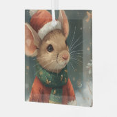 2025 Christmas Mouse Ornament (Voorkant links)