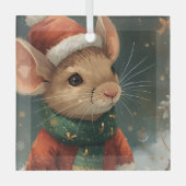 2025 Christmas Mouse Ornament (Voorkant)