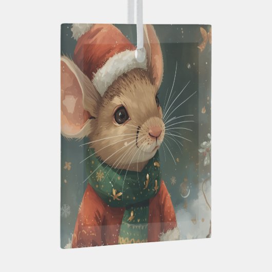 2025 Christmas Mouse Ornament (Voorkant Rechts)