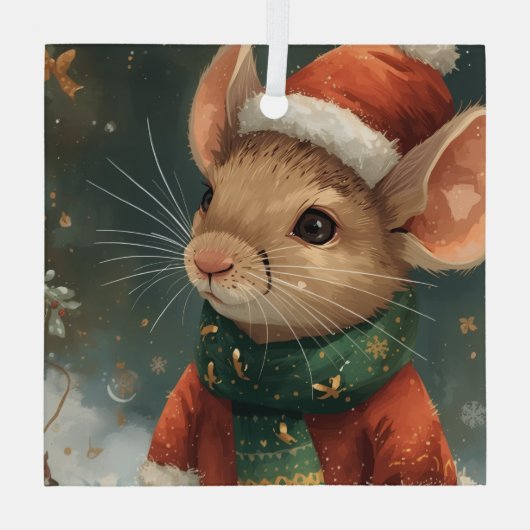 2025 Christmas Mouse Ornament (Achterkant)