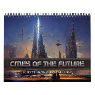 2025 Cities of the Future 3 Science Fiction Kalender