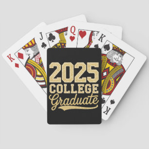 2025 College Afstuderen Afstuderen Senior School Pokerkaarten
