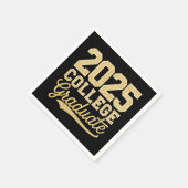 2025 College Afstuderen Afstuderen Senior School Servet (Hoek)