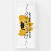 2025 Congrats Afgestudeerden Spandoek (Verticaal)