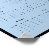 2025 Conowingo Dam Muur Kalender Poster (Hoek)