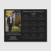 2025 Corporate Magnetische Fotokalender - Zwart (Voorkant)