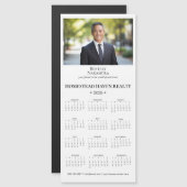 2025 Corporate Magnetische Kalender — Verticaal Wi (Voorkant / Achterkant)