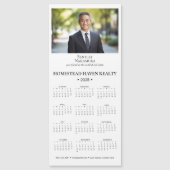 2025 Corporate Magnetische Kalender — Verticaal Wi (Voorkant)