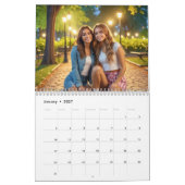 2025 Creëer uw eigen aangepaste beste vrienden of  Kalender (Jan 2027)