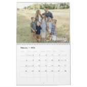 2025 Creëer Uw eigen aangepaste familie fotokalend Kalender (Feb 2026)