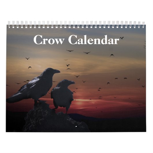 2025 Crow Raven Kalender (Hoes)