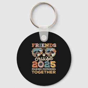 2025 Cruise Squad Vrienden Matching Memories Maken Sleutelhanger