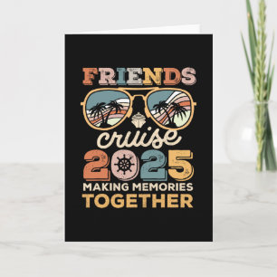 2025 Cruise Squad Vrienden Samen Maken Herinnering Kaart