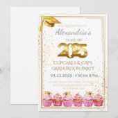 2025 Cupcakes & Petten Afstuderen Kaart (Voorkant / Achterkant)