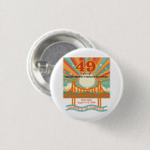 2025 D.A. WSC-herdenkingsknop Ronde Button 3,2 Cm (Voorkant /achterkant)