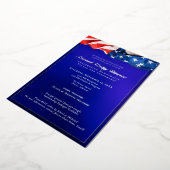 2025 Democratische Eenheid Diner Fondsenwerving Zi Folie Uitnodiging (Gedraaid)