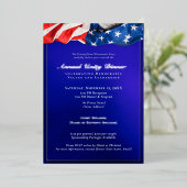 2025 Democratische Eenheid Diner Fondsenwerving Zi Folie Uitnodiging (Staand Voorkant)