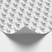 2025 Diploma op wit Cadeaupapier (Hoek)