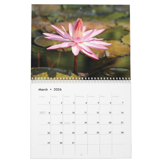 2025 Doe gewoon je beste bloemenkalender Kalender (Mar 2026)