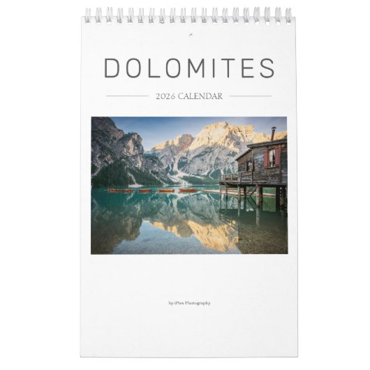 2025 Dolomieten natuur & landschapsfoto Kalender (Hoes)
