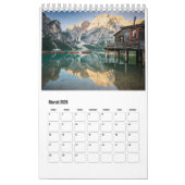 2025 Dolomieten natuur & landschapsfoto Kalender (Mar 2026)