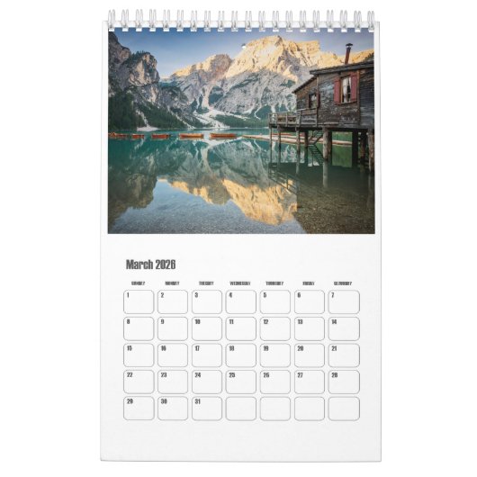 2025 Dolomieten natuur & landschapsfoto Kalender (Mar 2026)