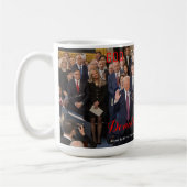 2025 Donald Trump legt eed af op Kantoor Koffiemok (Links)