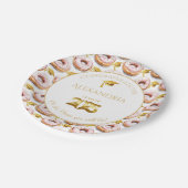 2025 Donuts and Degrees Afstuderen Papier Bord (Gekanteld)