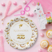 2025 Donuts and Degrees Afstuderen Papier Bord (Feest)