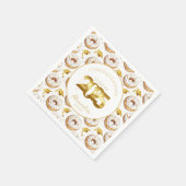 2025 Donuts and Degrees Afstuderen Papieren servet (Hoek)