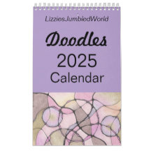 2025 Doodles Kalender
