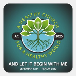 2025 DSAC-Stickers Vierkante Sticker