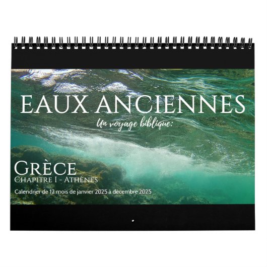 2025 Eaux Anciennes: Un Voyage Biblique Ch. 1 Kalender (Hoes)