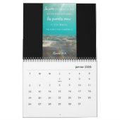 2025 Eaux Anciennes: Un Voyage Biblique Ch. 1 Kalender (Jan 2026)