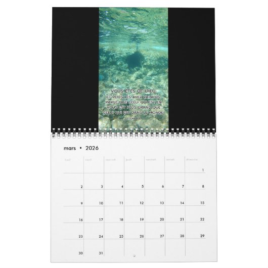 2025 EAUX ANCIENNES: Un voyage biblique Ch. 3 Kalender (Mar 2026)