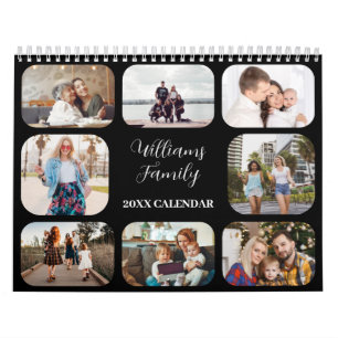 2025 Eenvoudig Modern Custom 21 Foto's Familie Kalender